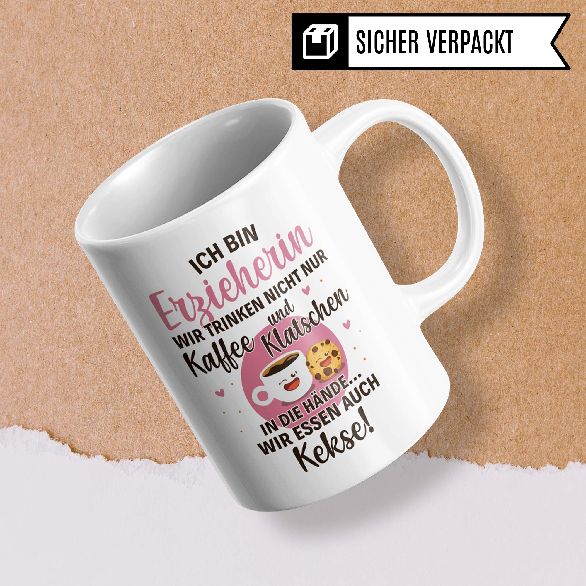 Pagma Druck Erzieherin Tasse – Lustiger Spruch Becher Als Abschiedsgeschenk Für Kindergarten & Kita