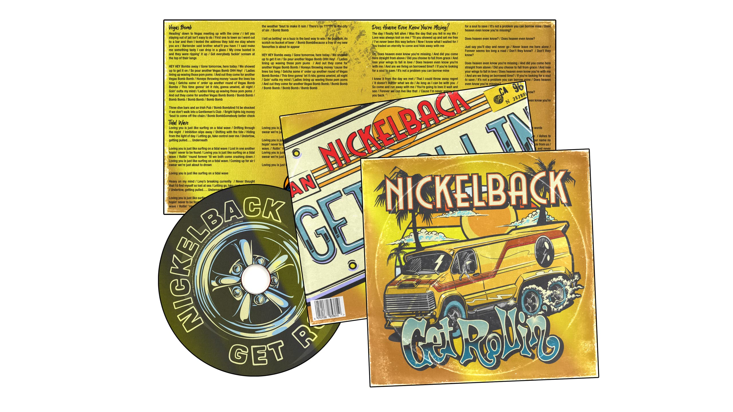 Nickelback Get Rollin  Deluxe CD Digipack NEW SEALED