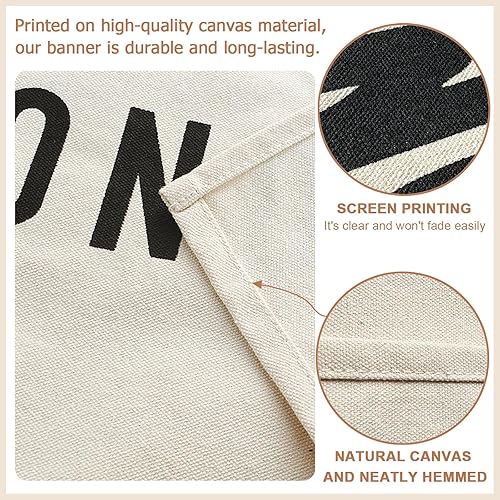 Miniatura 3 de Pancarta de lona colgante para guardería y sala de juegos, decoración de pared para niños, decoración de habitación moderna para niños y niñas (mapa)