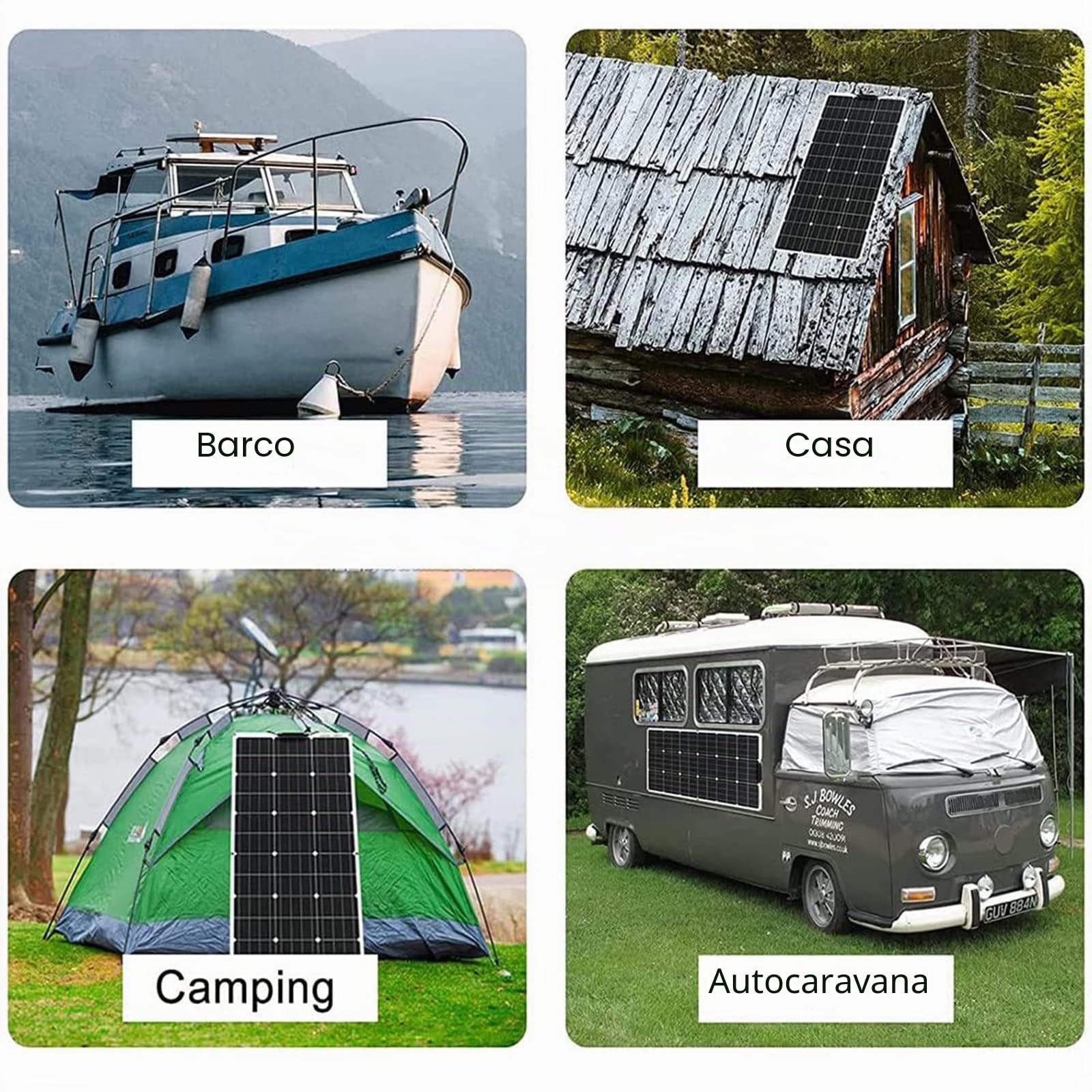 Paneles solares de 600w, kit de panel solar, panel de energía fotovoltaica, batería solar monocristalina, módulo fotovoltaico, estación de energía portátil
