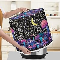 Vista 131 de Cubierta abstracta para freidora de aire con estampado de corazón, cubierta de olla a presión de 3 cuartos de galón, cubierta antipolvo para olla a