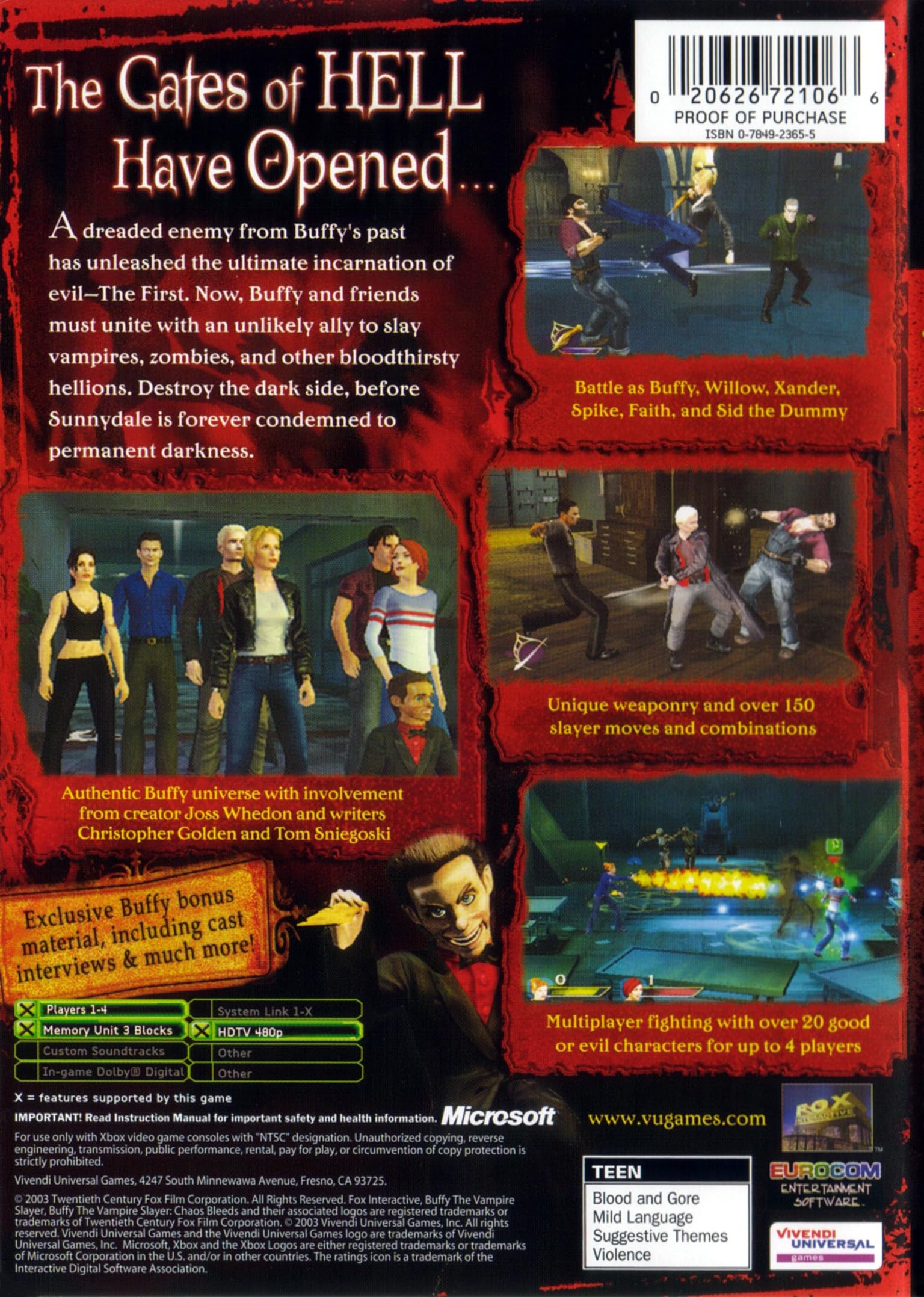 Amazon.com: Buffy the Vampire Slayer (Renewed) : Video Games