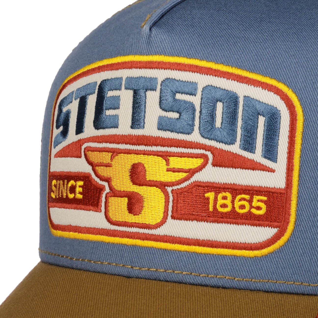 Stetson Since 1865 S Patch Trucker Cap Snapback Damen Herren Sommer Winter