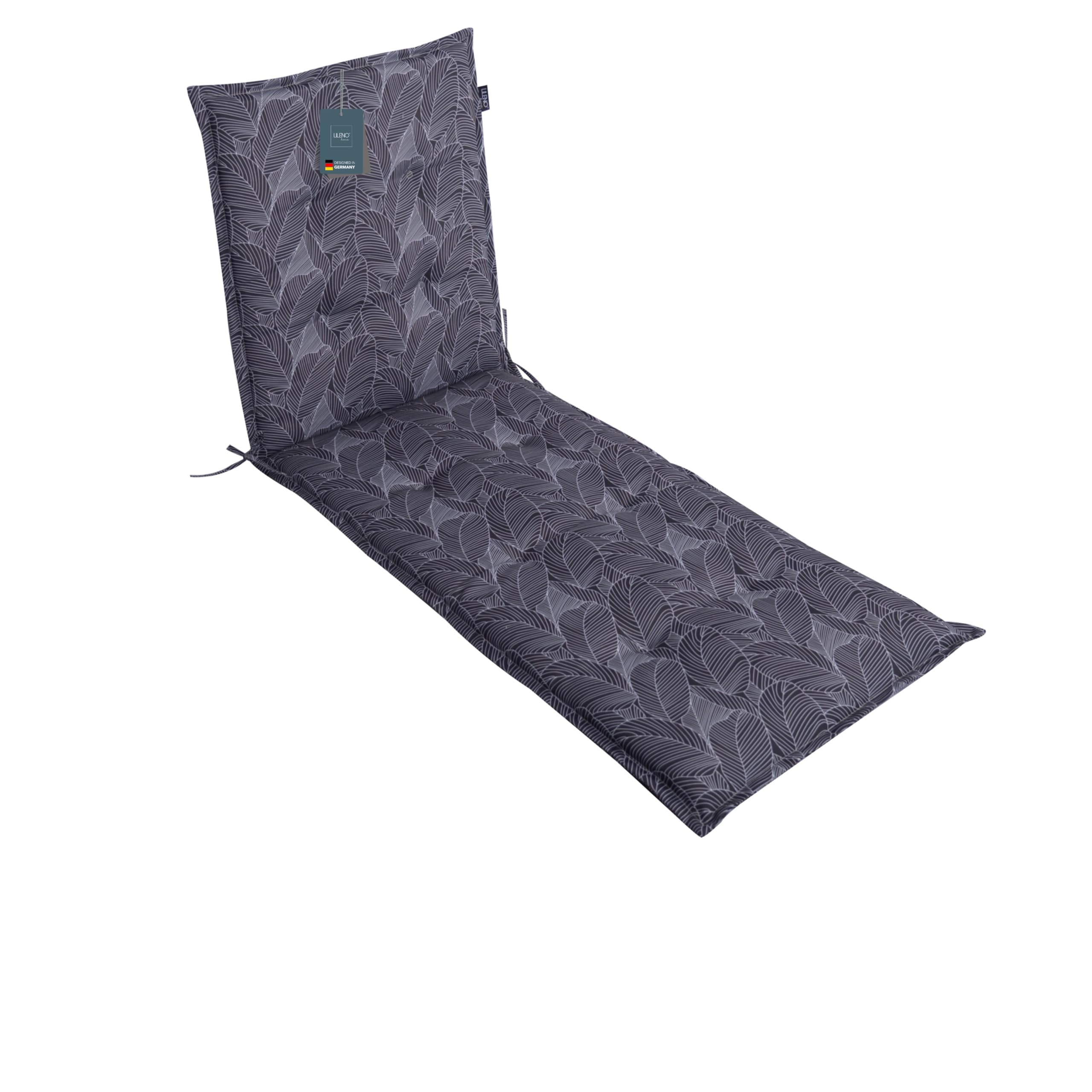 Cojín para tumbona y jardín 188 cm acolchado denso LILENO HOME