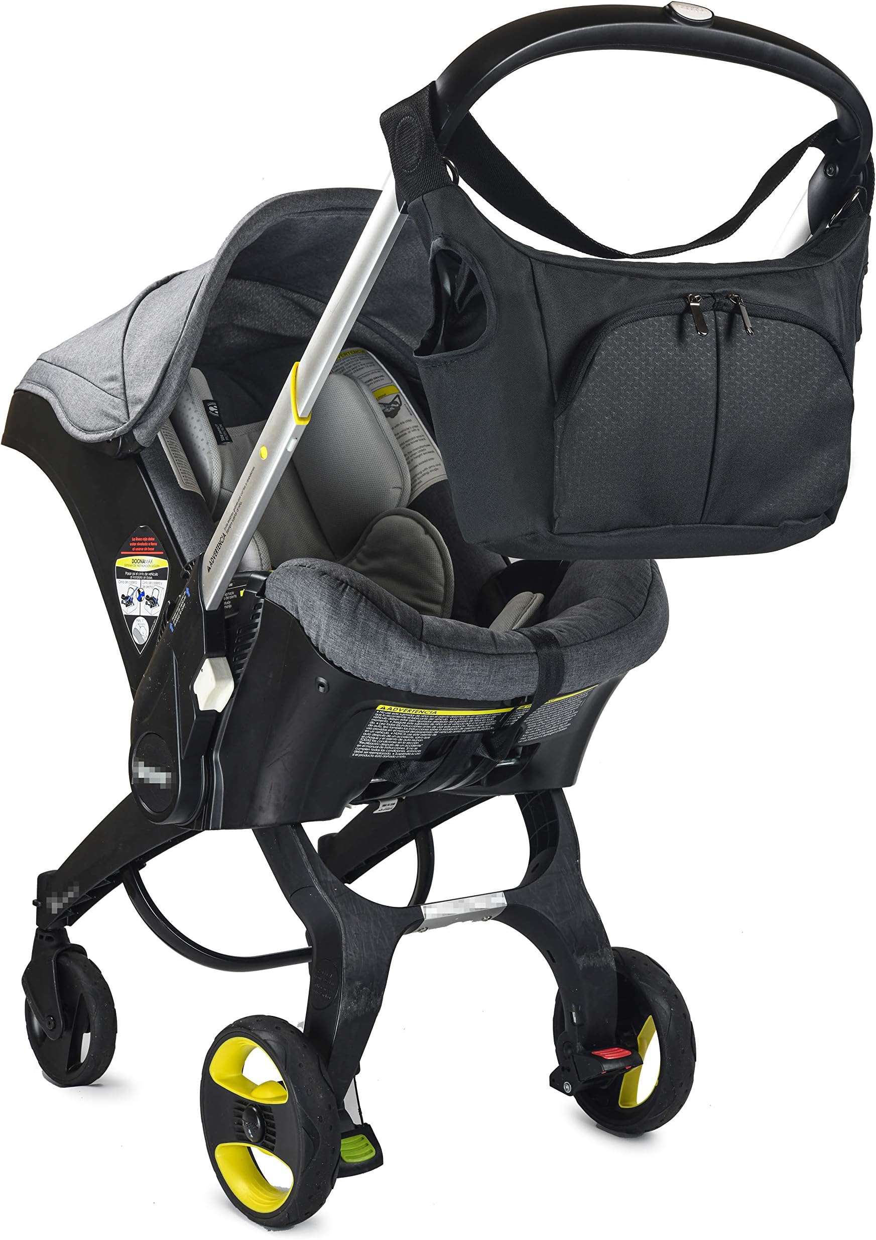 Baby & Beyond Doona Essential Bag Compatible with Universal Strollers with Extra Hooks and Straps
