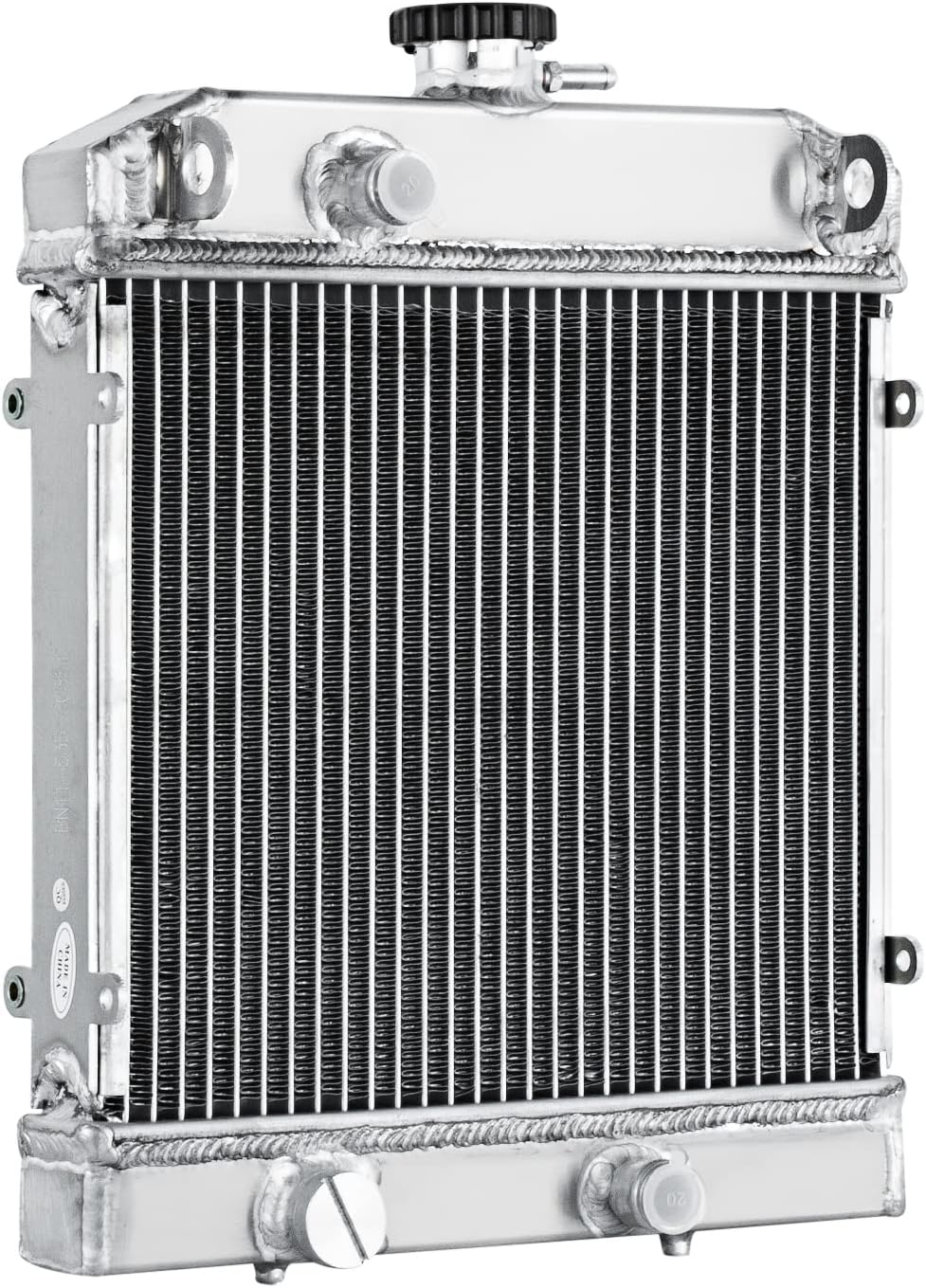 Aluminium Radiator for 2002-2017 Arctic Cat Prowler 700 550 TRV 700 550 450 OEM # 0413-205 0413205, 2 Row Full Performance Aluminium Radiator