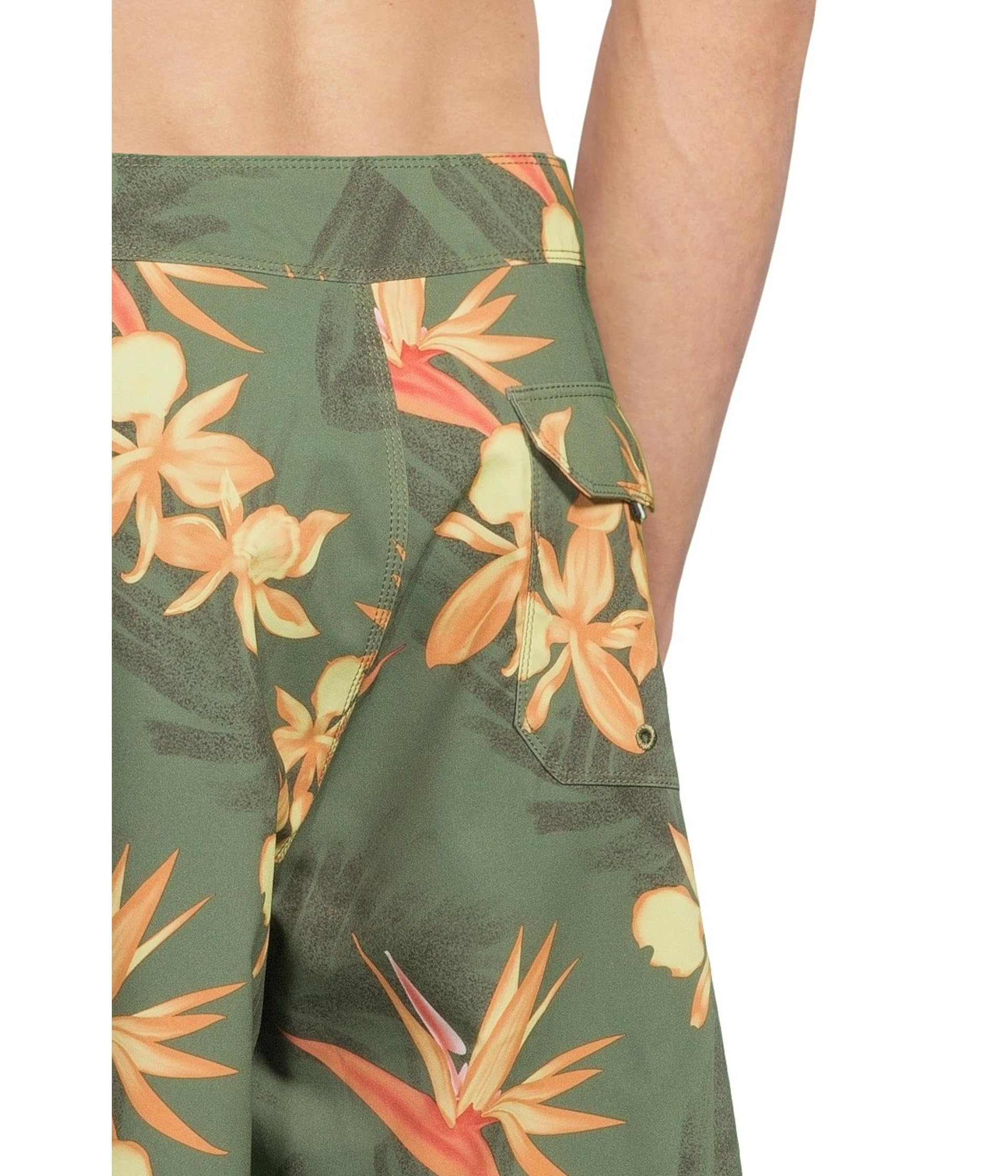 Hurley, Bañador Hombre, Phantom-Eco Classic 18", 40, Verde