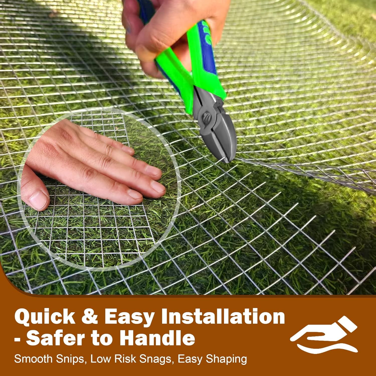 Hardware Cloth 1/2in 48in x100ft Hot Dip Galvanized Rust Resistant Welded Wire Mesh,Chicken Wire Fence Garden Plants Fencing,Chicken Coop Rabbit Poultry Critters Metal Cage Roll