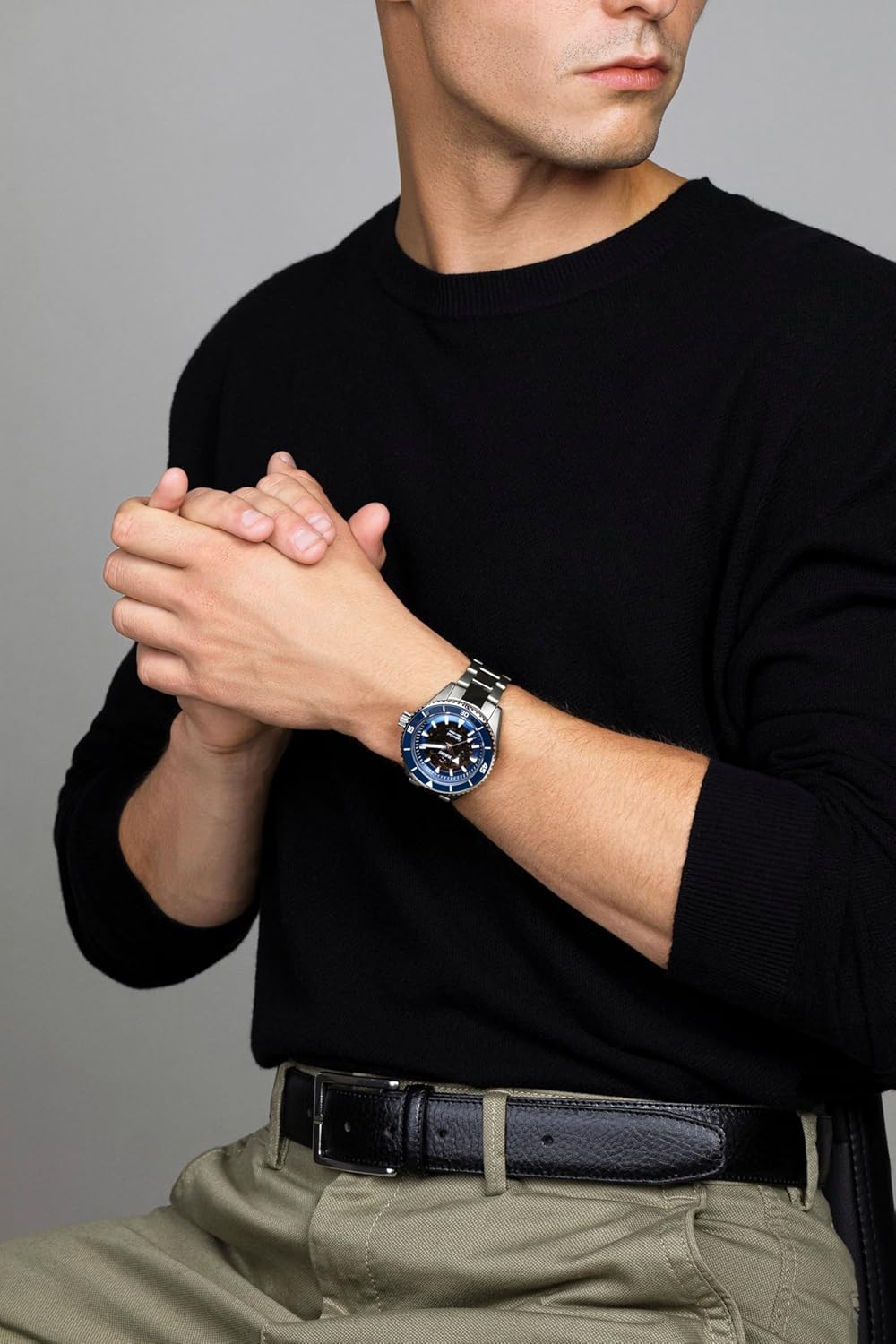 Rado Blue Watch Captain Cook High Tech Ceramic Automatic Swiss Movement, 43 mm. R32128202