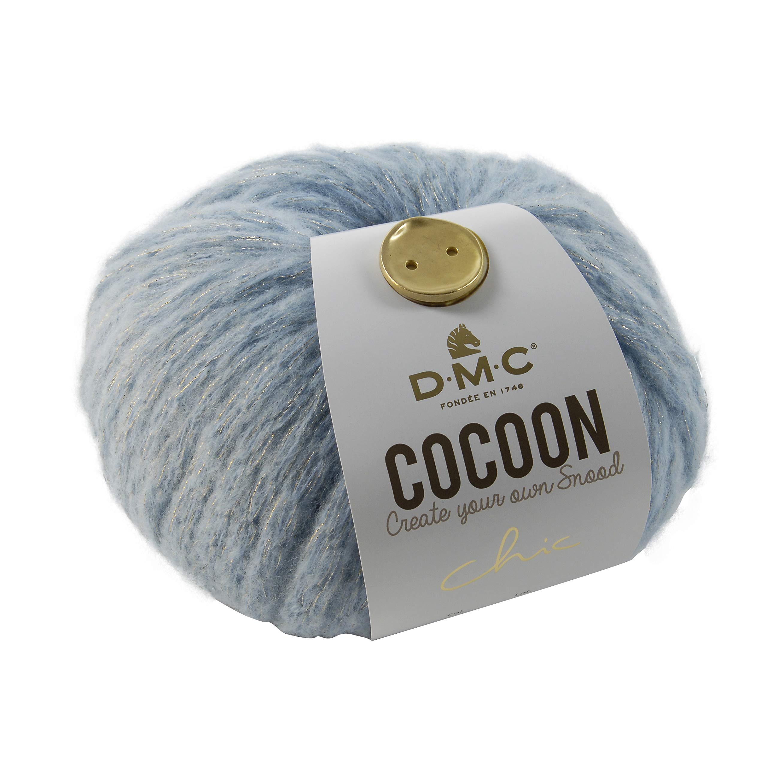 Amazon | DMC COCOON Chic コクーンシック 超極太 #71 Sky Blue 約100g