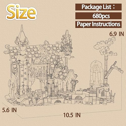 Miniatura 4 de Juegos de construcción para adultos, conjuntos creativos para niños de 8 a 12 años, modelo de juegos de construcción mágicos, gran idea de regalo