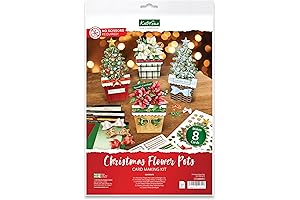 Katy Sue Christmas Card Making Kit: Enchant Your Holidays with Festive Flowers
