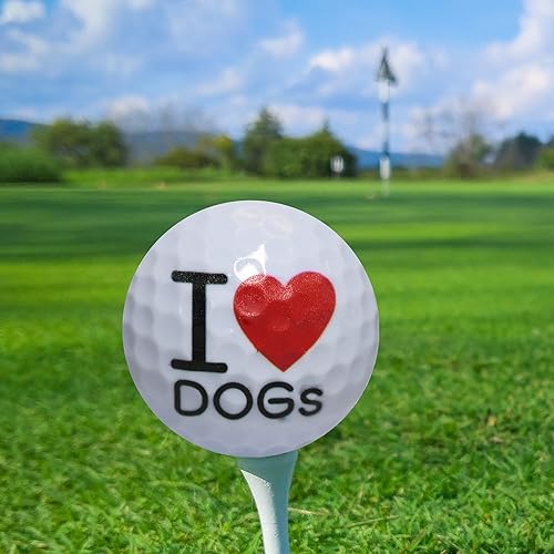 Miniatura 2 de Pelotas de golf para amantes de los perros, paquete de 12 unidades  Gran idea de regalo de mamás, papás y niños  Perfecto para la persona que lo