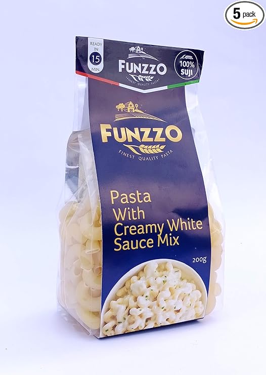 Pasta with Creamy White Sauce Mix, 5x200gm (Pack of 5)