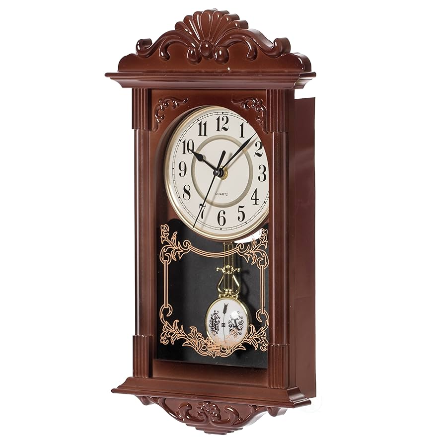 インテリア時計 antique wall clock Amazon.com: HEBOIX Vintage Wall Clocks Living Room