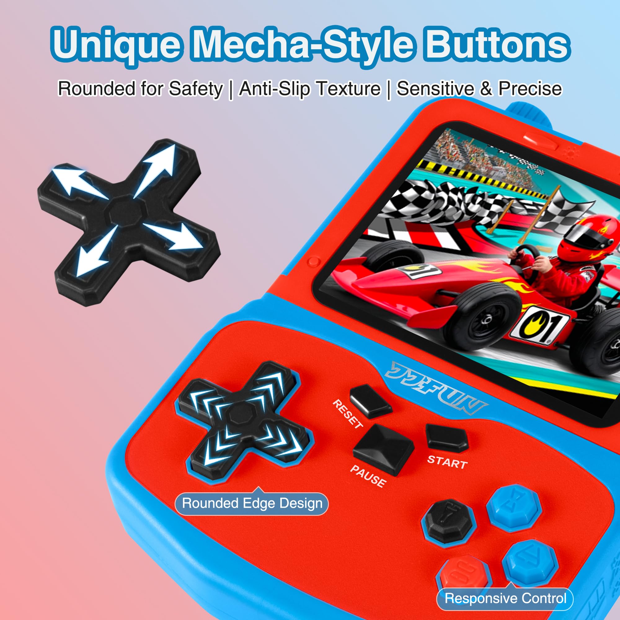 Amazon | 子供向け携帯ゲーム機 レトロ220種類内蔵 ポータブル本体