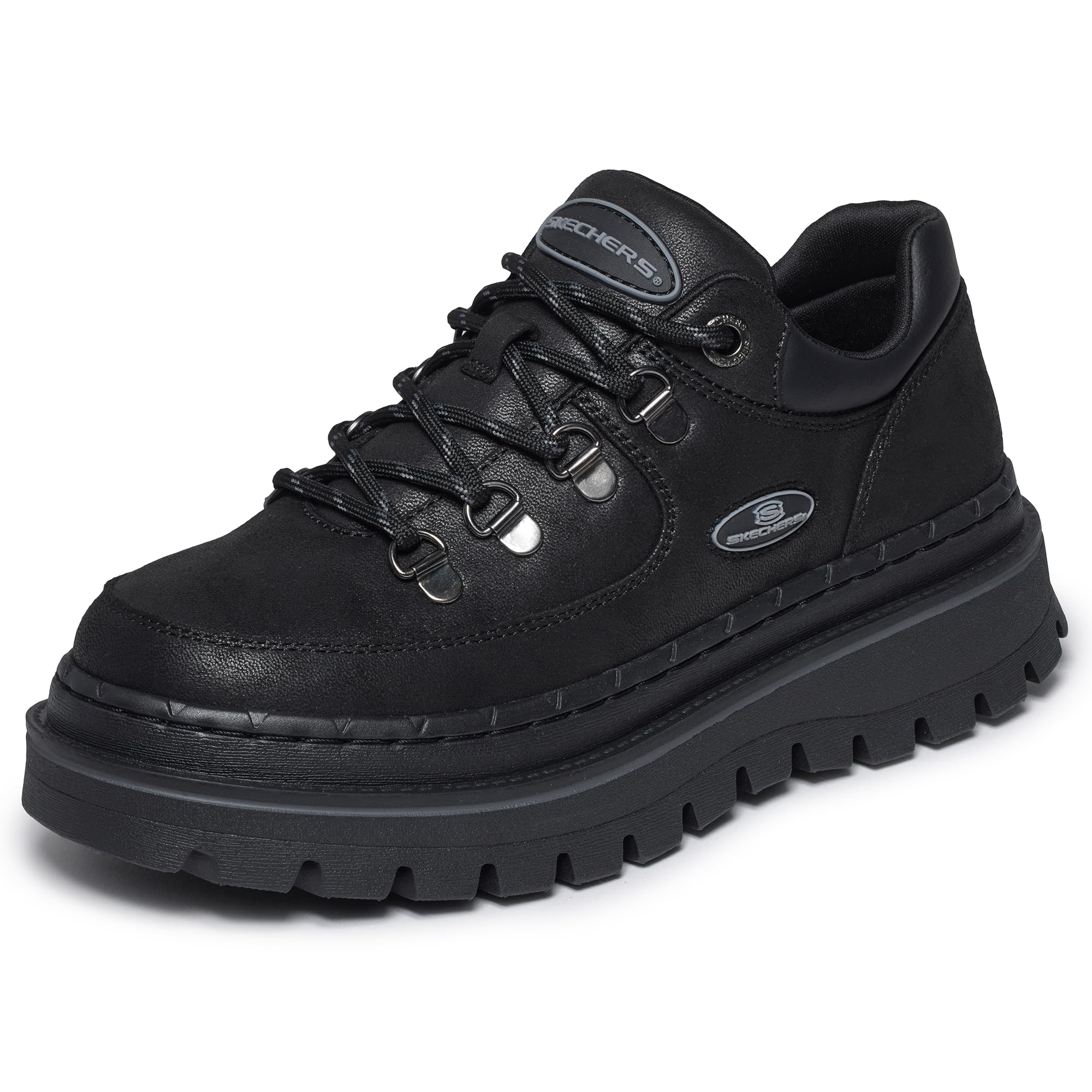 Skechers Schuhe Volumen Damen JAMMERR - Say Goodbye Schwarz, Schwarz, 36 EU