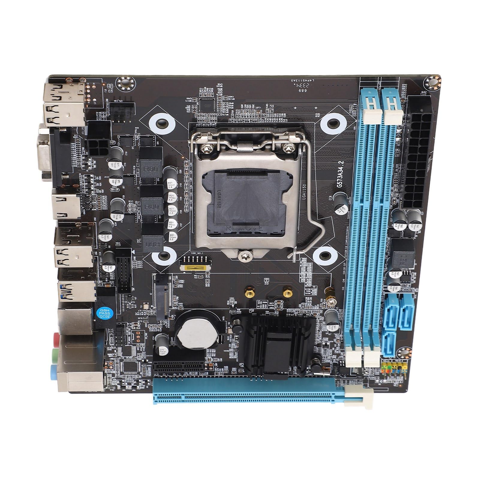 Placa Base para Juegos H81 DDR3 M.2 NVMe NGFF PCIe LGA 1150 Micro ATX para PC