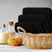 Vista 6 de Utopia Towels - Juego de 12 paños de lavado premium, 12 x 12 pulgadas, 100% algodón hilado en anillo, paños muy absorbentes y de tacto suave