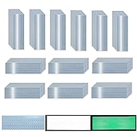 Vista 94 de Adhesivos reflectantes reflectantes de 1 pulgada de diámetro, reflector, impermeable, cinta adhesiva de advertencia de alta visibilidad