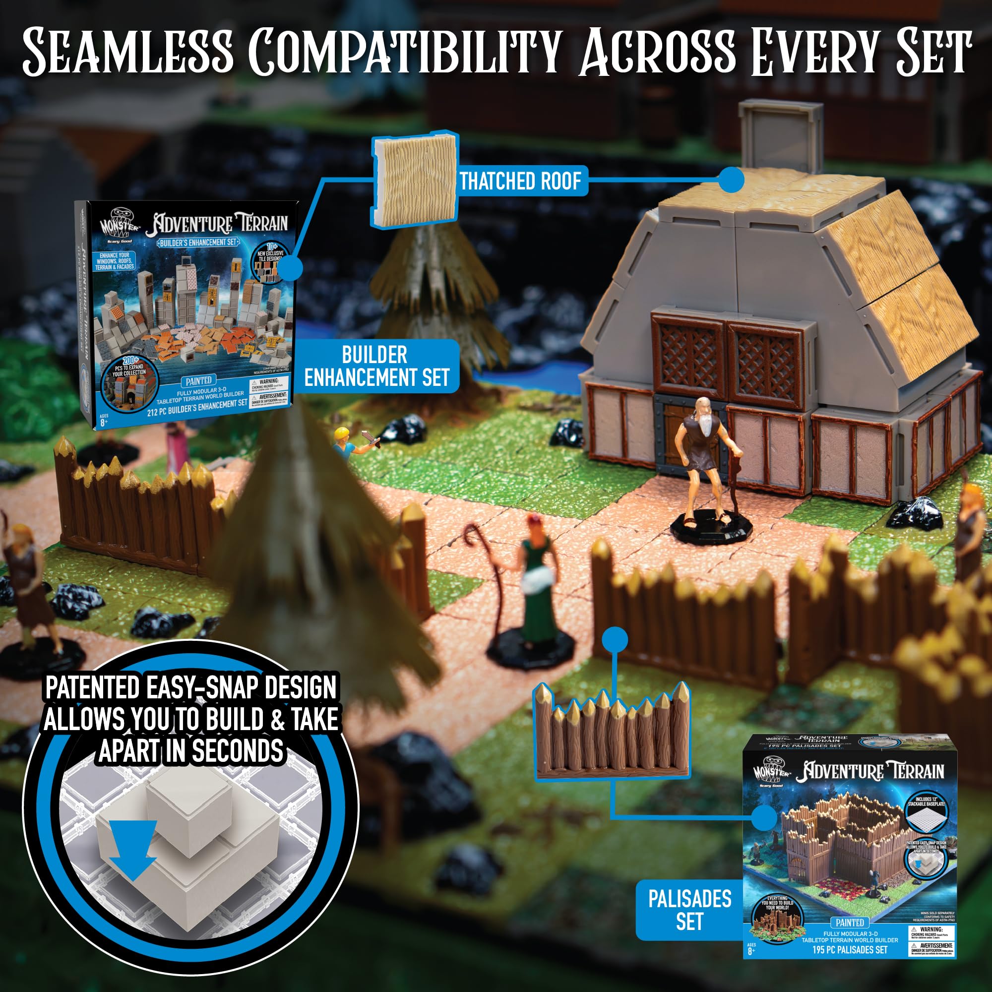 Amazon.com: Monster Adventure Terrain - NEW! Builder Enhancement