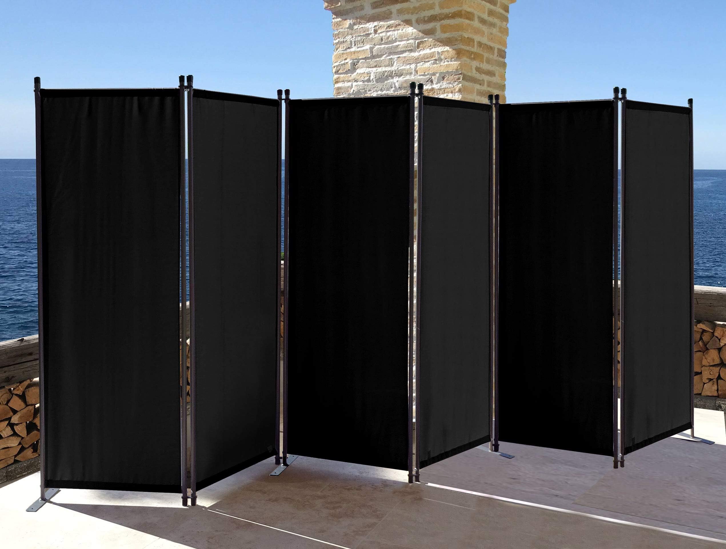 Quick Star Paravent 220 X 165 C Tejido Divisor De Habitación Jardín 4