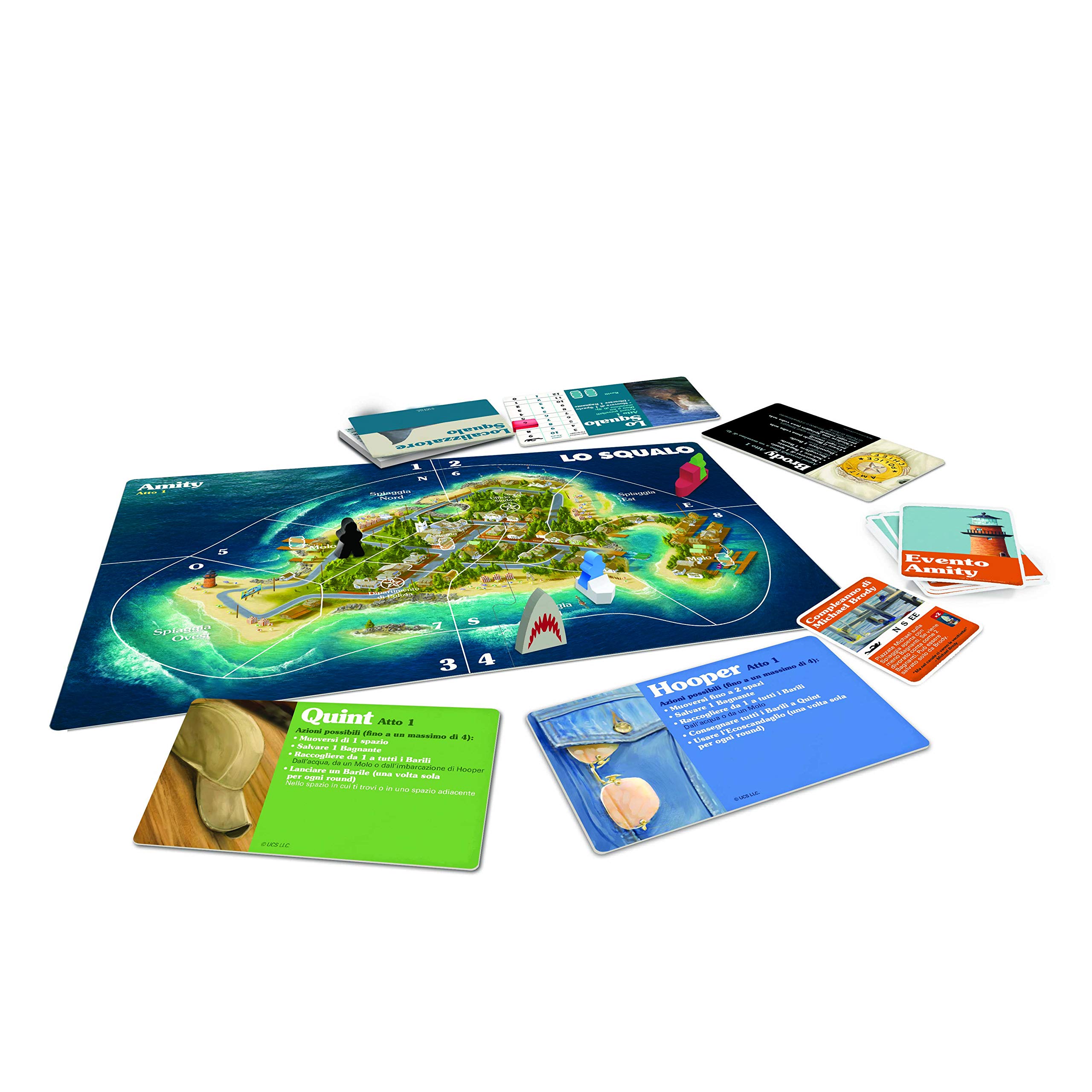 Ravensburger Italy-Hai Light Strategy Game, 2-4 graczy, wiek 12+, włoska wersja, 26829 0