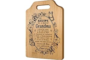 Personalized Cutting Board: A Kitchen Essential for the Beloved Grandmother
