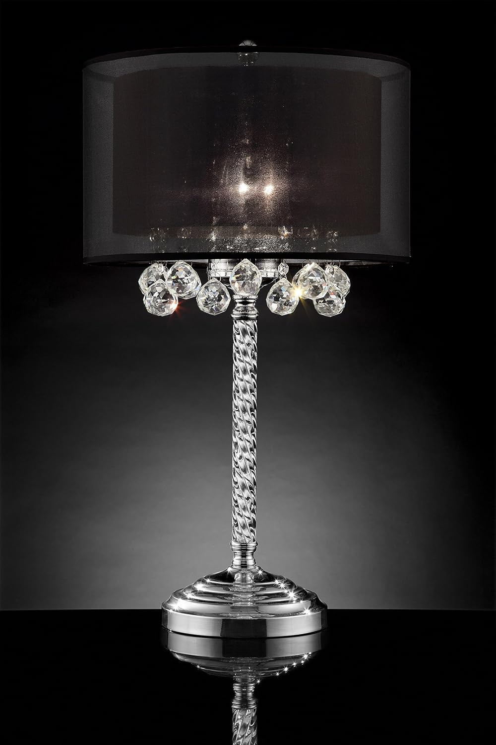 Promo Discount Up To 70% Off OK Lighting OK-5150T 30.00 H Effleurer Table Lamp