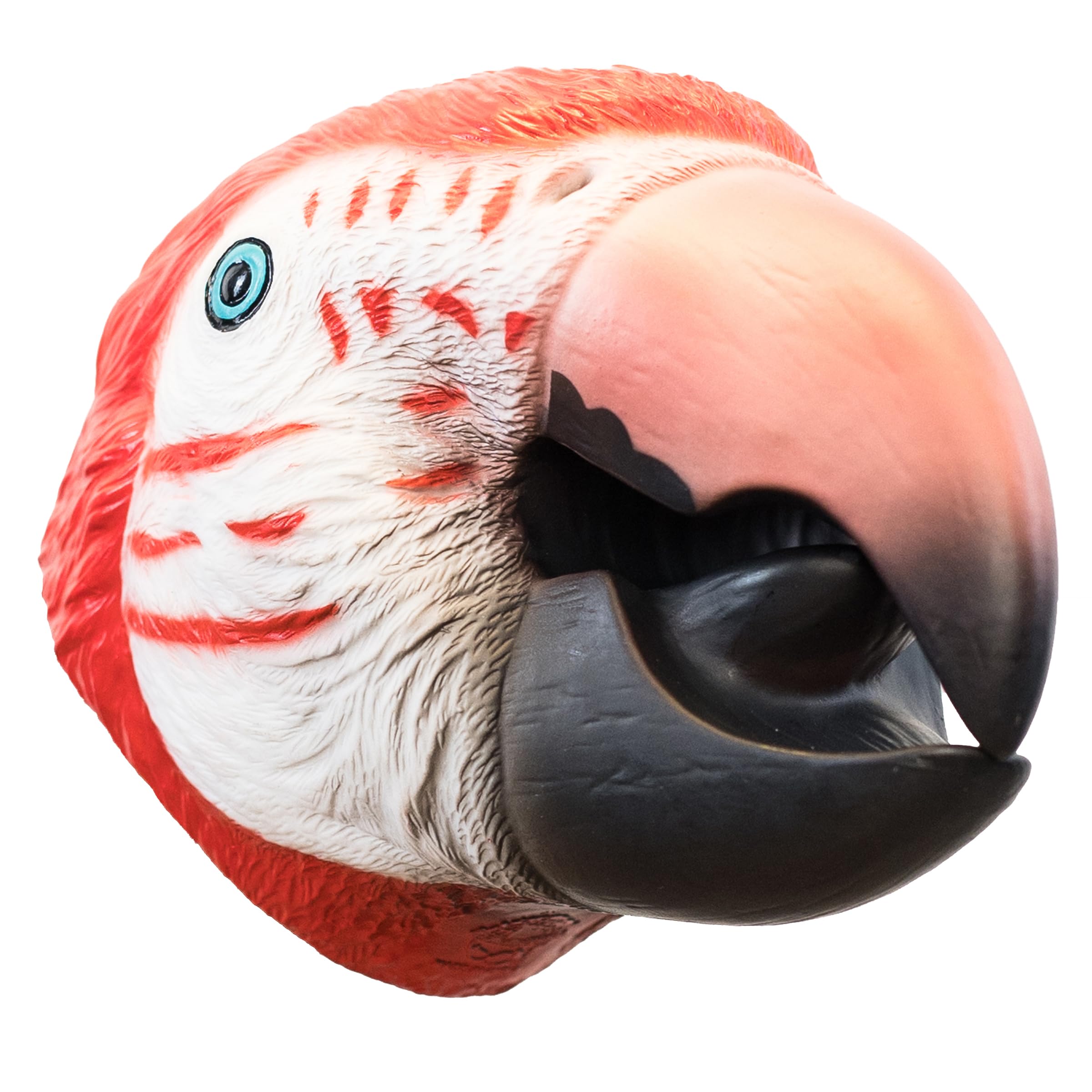 Wild Thingz Red Macaw Hand Puppet for Kids, 16 cm x 15 cm x 9 cm
