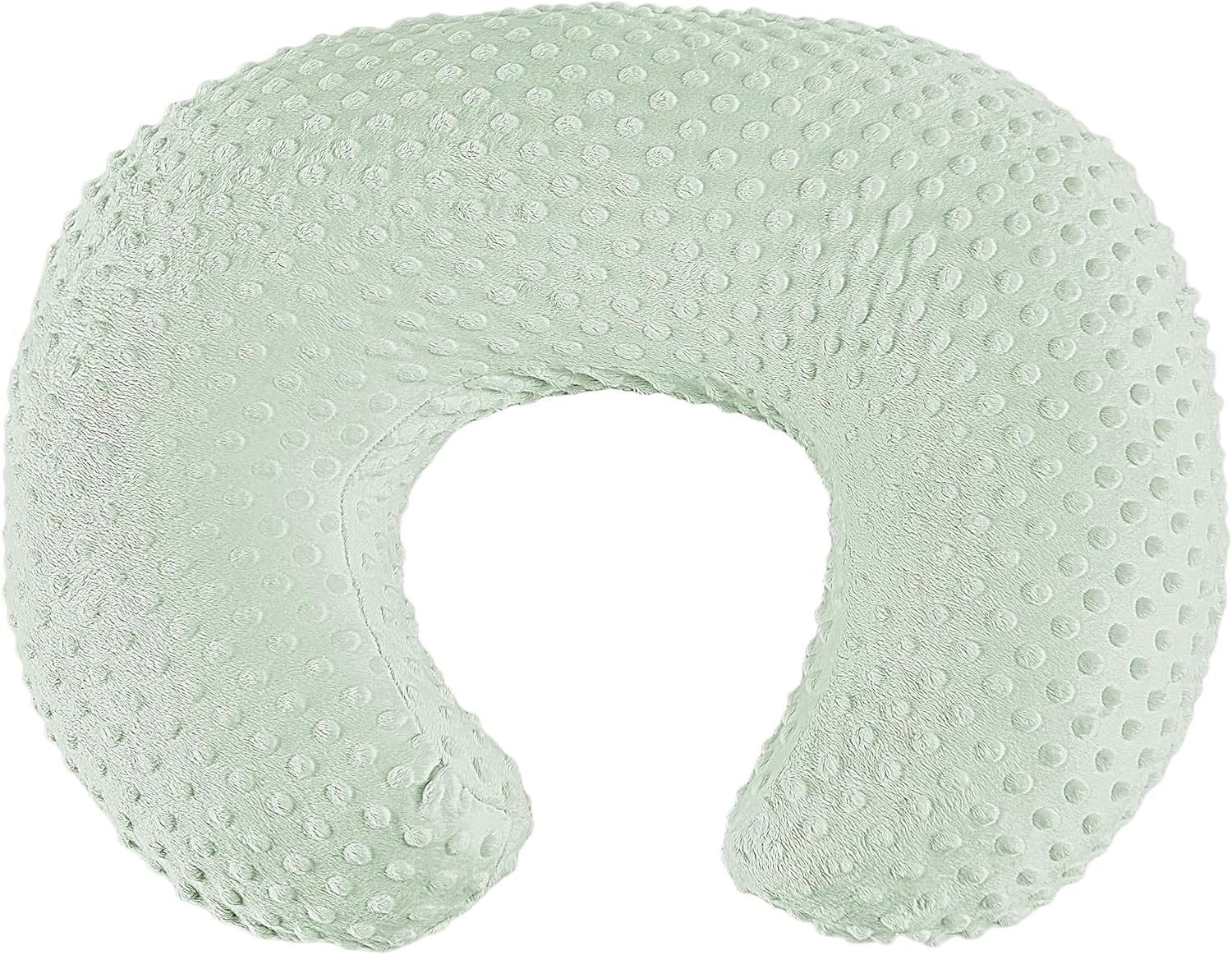 Nursing Pillow for Bottle and Breastfeeding, Ergonomic Comfort Nursing Essentials for Mom and Baby, Feeding Support Pillow with Removable Cover, Easier and Healthier Nursing (Green)