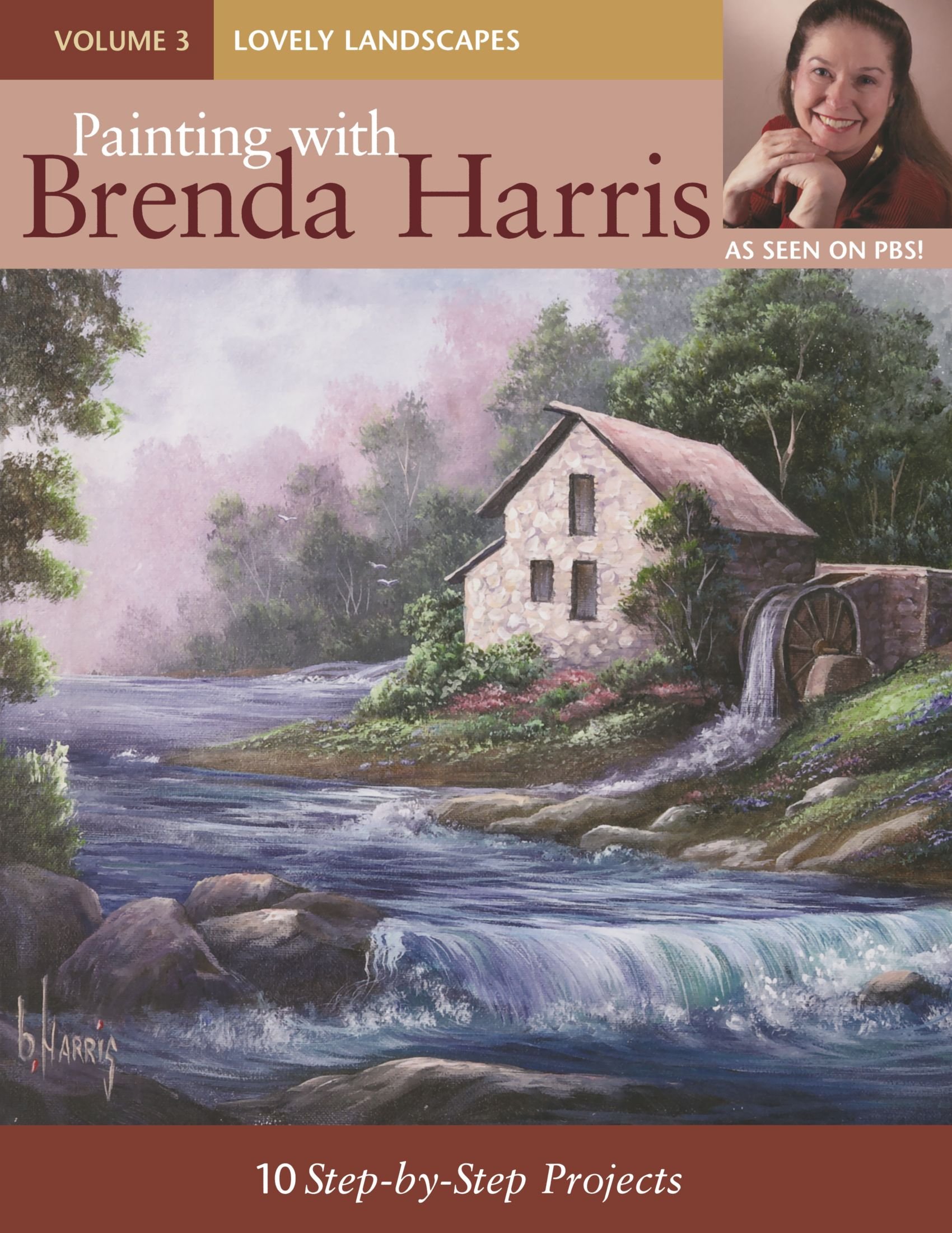Painting with Brenda Harris Volume 3 créez vos tableaux de nature à la maison