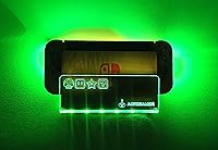 Vista 9 de ACRIGAMER Wall Mount for Nintendo Switch O NS OLED with RGB LED Kit Multi-Colour