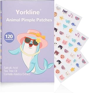 Lindos parches hidrocoloides de animales, tra...