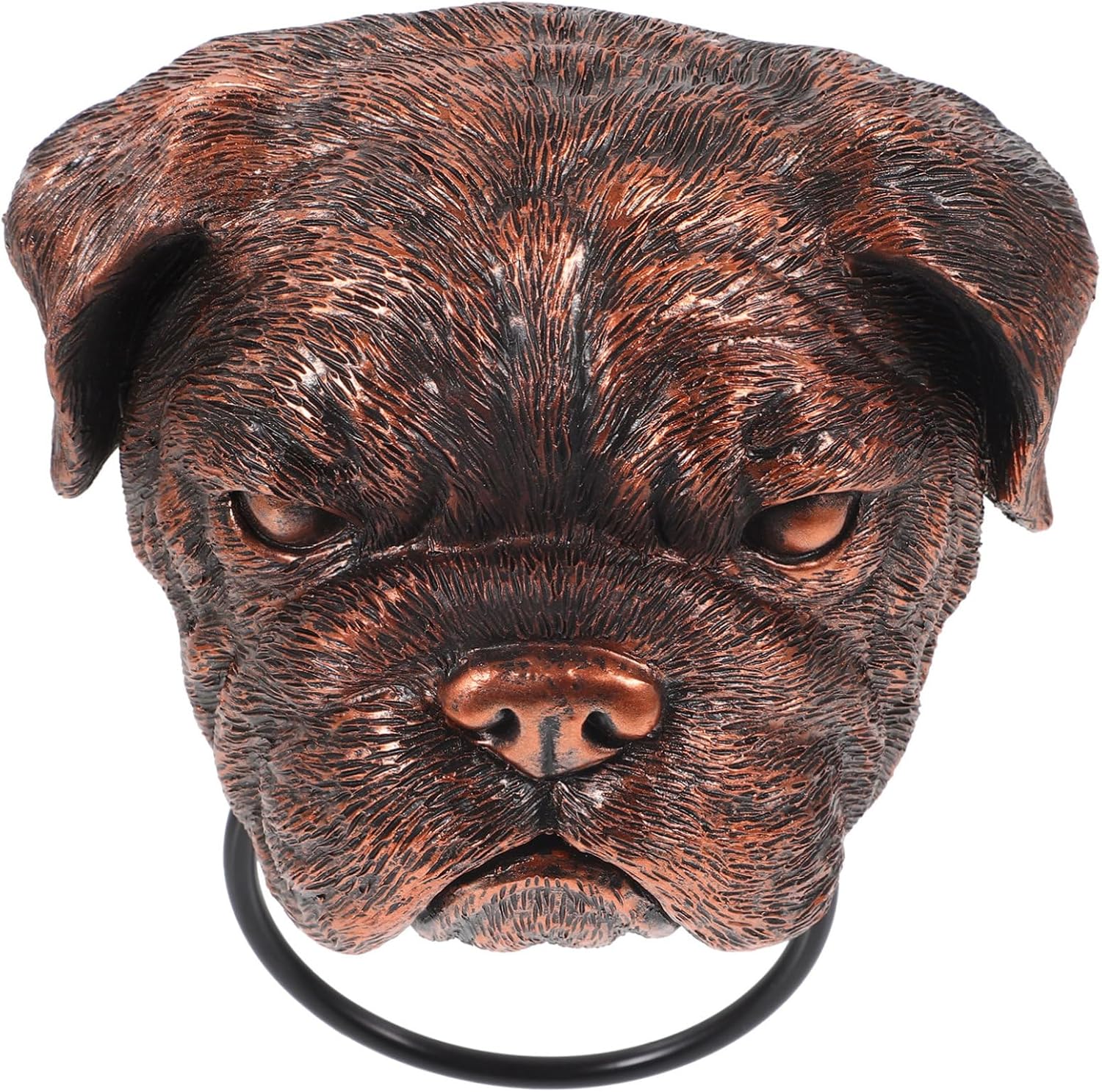 Antique Dog Door Pull Handle Vintage Synthetic Gate Decor for Home for Indoor and Outdoor Use Unique Accent for Front Door Garden