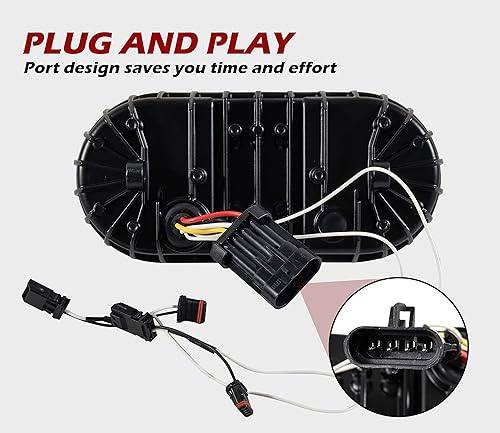 Miniatura 6 de VEISUTOR Faro LED mejorado para Harley Sportster S 1250 21-23, faros delanteros LED con luz alta y baja DRL y luz de señal de giro ámbar para Harley