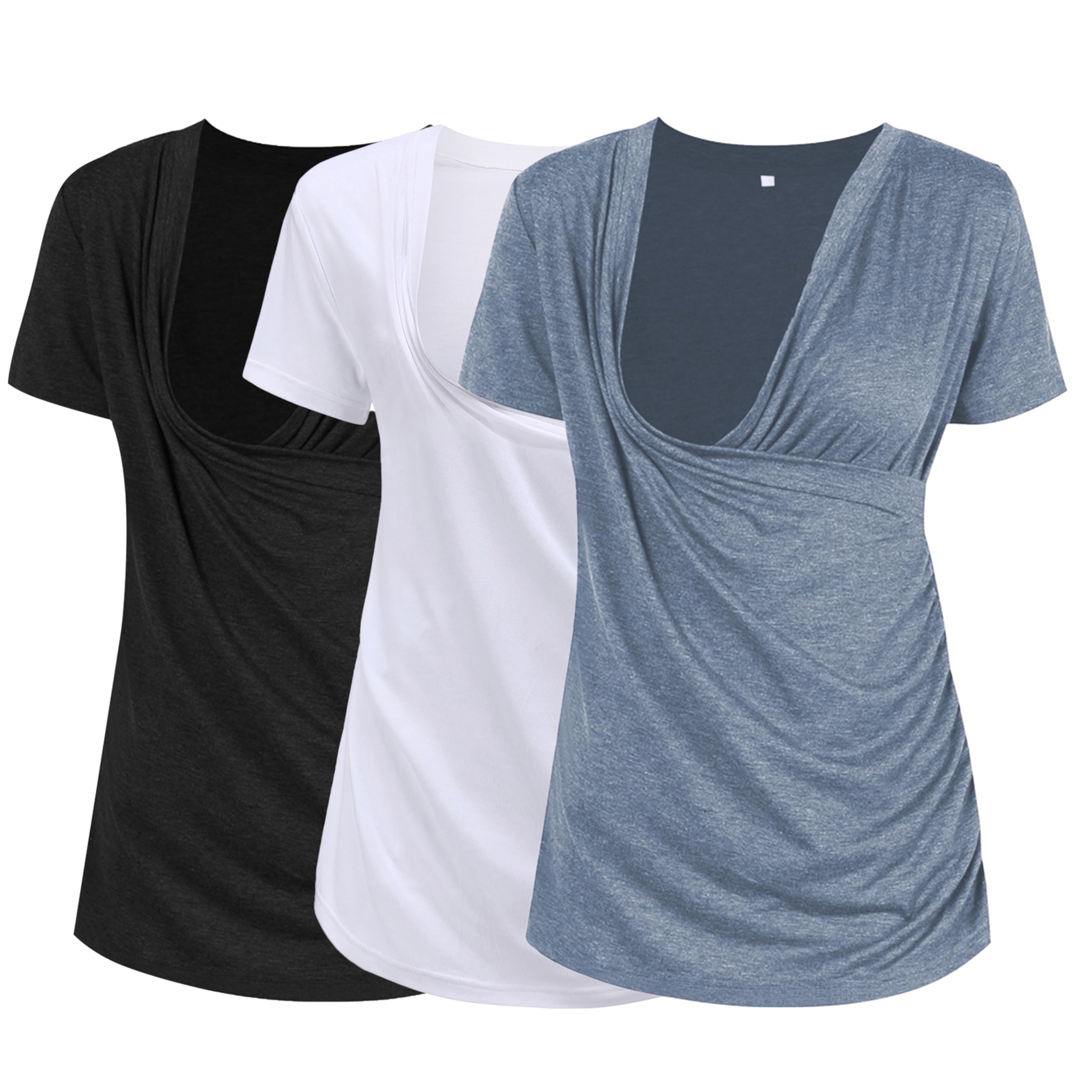 Liu & Qu Nursing Tops 3-Pack