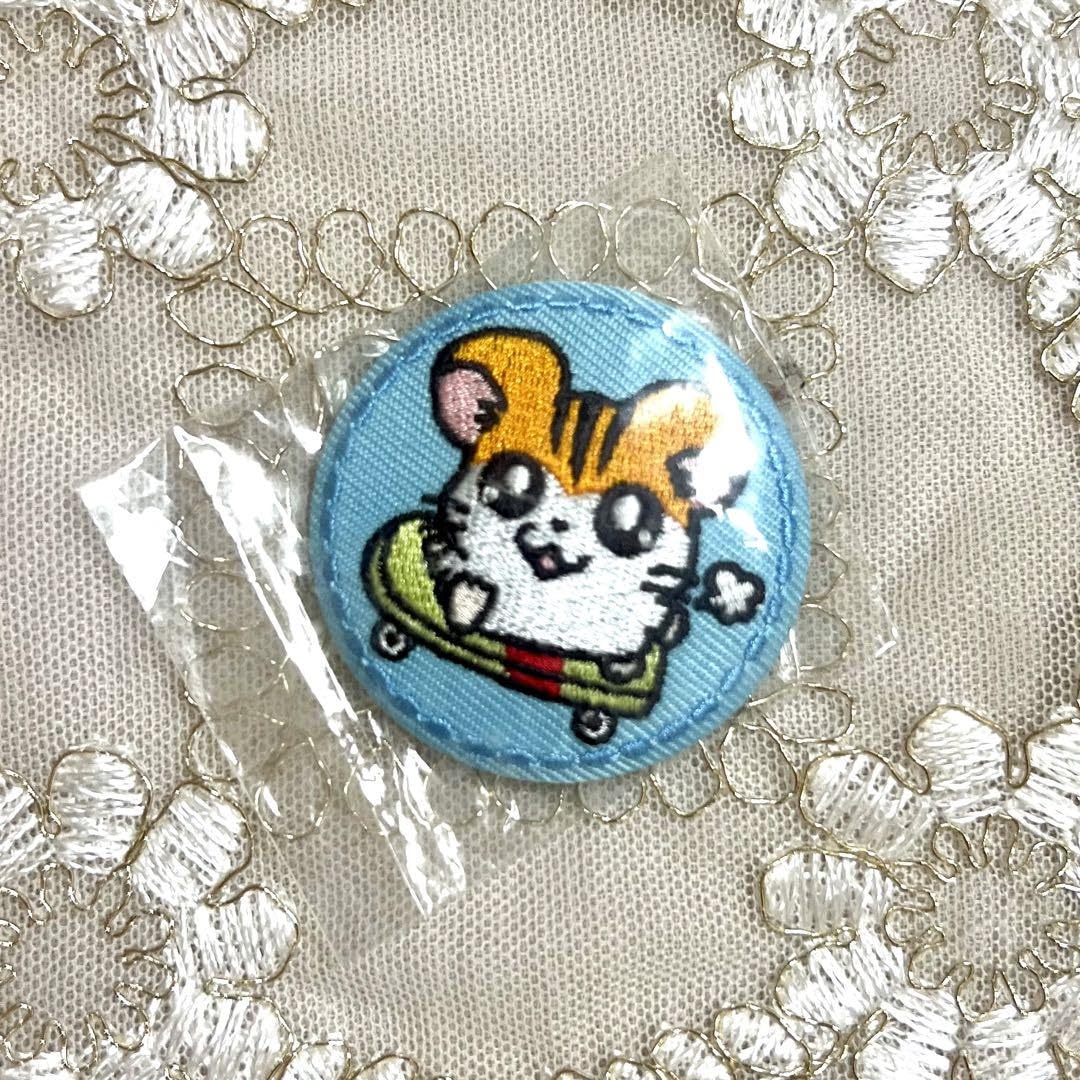Amazon | ハムちゃんず 刺繍缶バッジ トラハムくん グッズ