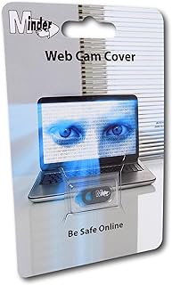 Minder Web Cam Cover - 0.8mm Thin Webcam Camera Privacy Slider for iPhones, iPads, Laptops, Macbook, Macbook Pro, iPads and more, Protects your Privacy Online, Ultra Slim