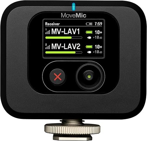 Miniatura 17 de Shure MoveMic One - Micrófono Lavalier Inalámbrico Pro Directo al Teléfono para iPhone y Android, Micrófono Mini Bluetooth, 24 Horas de Carga