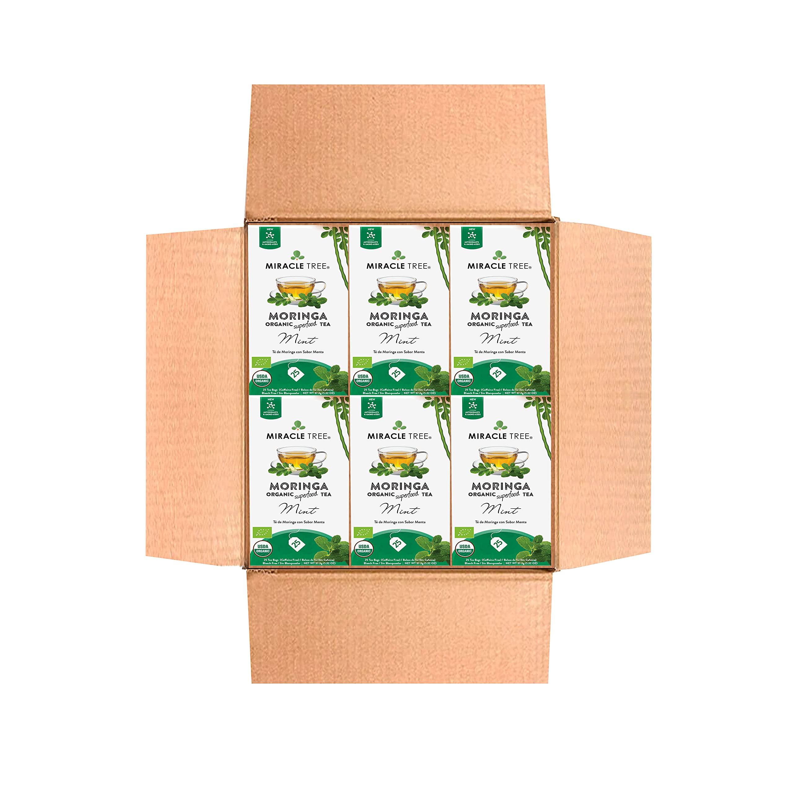 Amazon.com : Miracle Tree - 6 Count of Organic Moringa Superfood