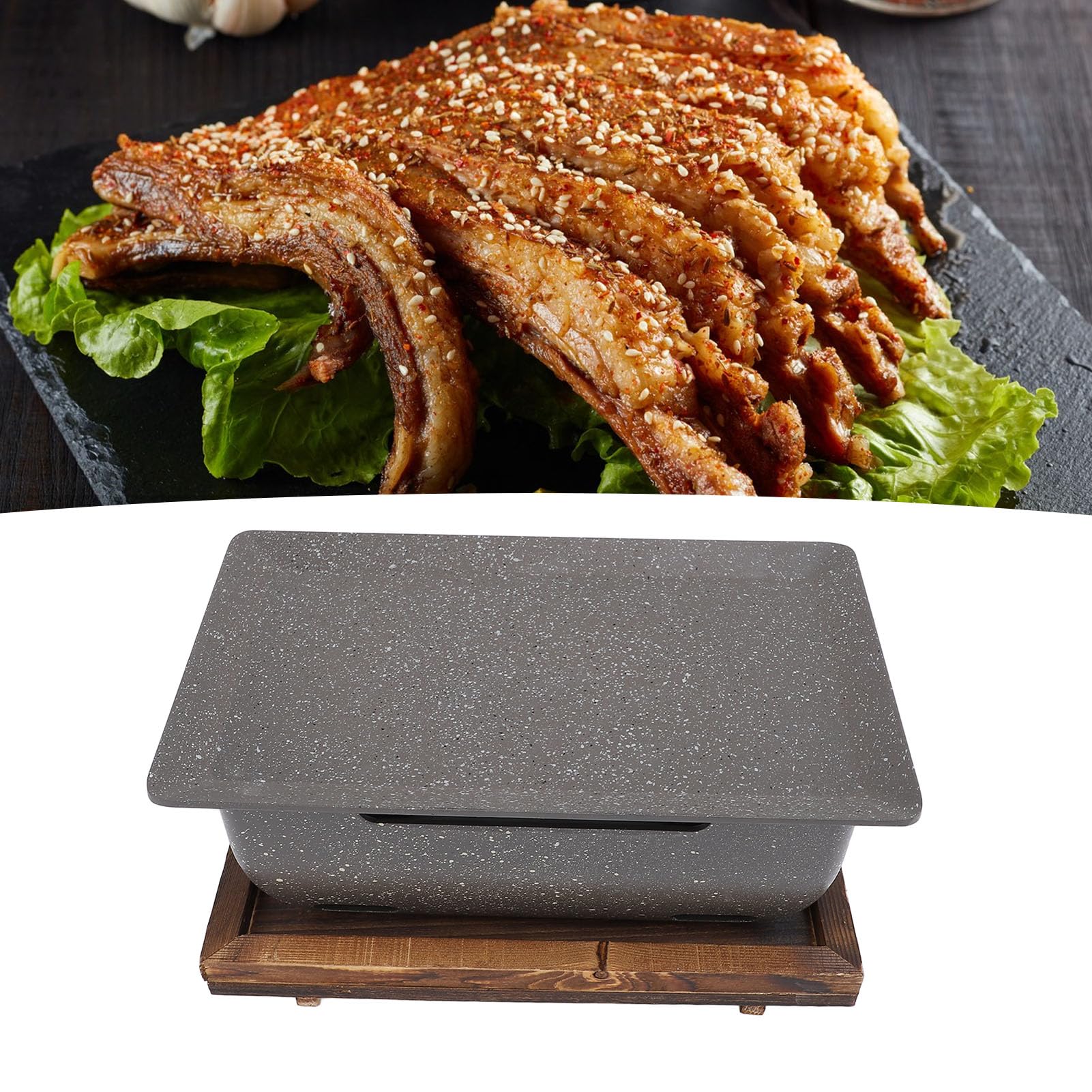 Przenośny Grill Węglowy, Kompaktowy Blat, Mini Wędzarnia, Mała Kuchenka do Grillowania, Grill, Mały Grill na Zewnątrz, Kemping, Podróżne Pikniki, Ogród, Impreza na Plaży
