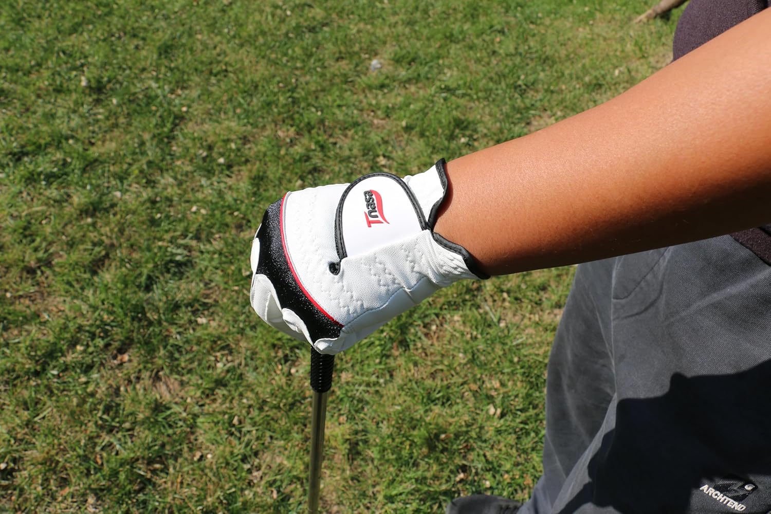 5 Pack Golf Gloves Men Right Handed Golfer | Premium Leather - Super Soft Feel -Worn on Left Hand Men's Golf Glove - Image 7