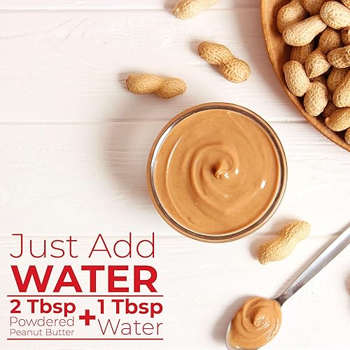 Miniatura 5 de Betty Lous Mantequilla de maní en polvo 100 orgánica sin gluten vegana baja en calorías totalmente natural alta en proteínas mantequilla de nueces