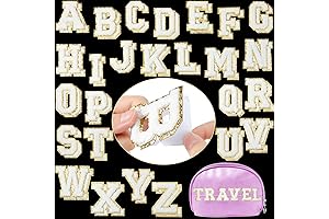 WILLBOND 52 Pieces Chenille Stoney Clover Sticker Patches