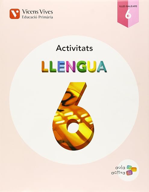 Portada de Llengua 6º Educacion Primaria. Activitats. Illes Balears