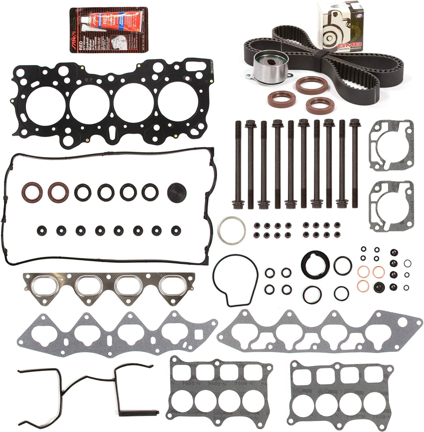 Evergreen HSHBTBK4008 Head Gasket Set Timing Belt Kit