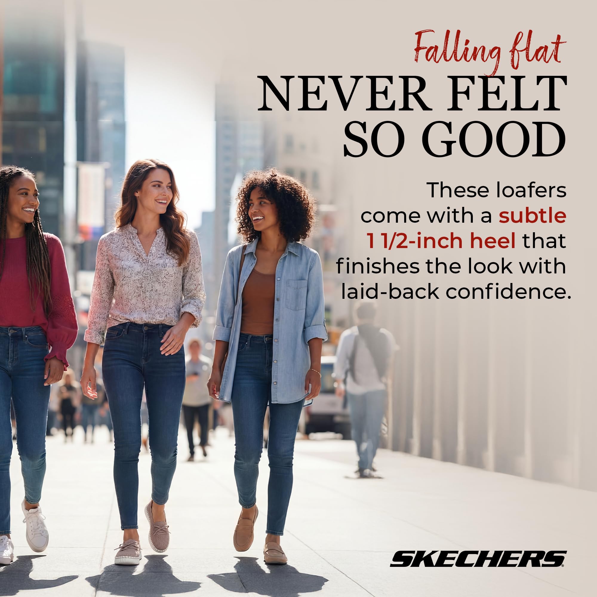 Skechers Kobiety Wilshire Blvd - Knit SailMokasyn