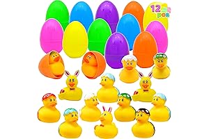 JOYIN 12 PCS Filled Easter Basket with Toys