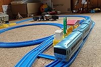 Vista 2 de Pla-rail ¡Comienza a construir pla-riel! Juego de rieles básicos.